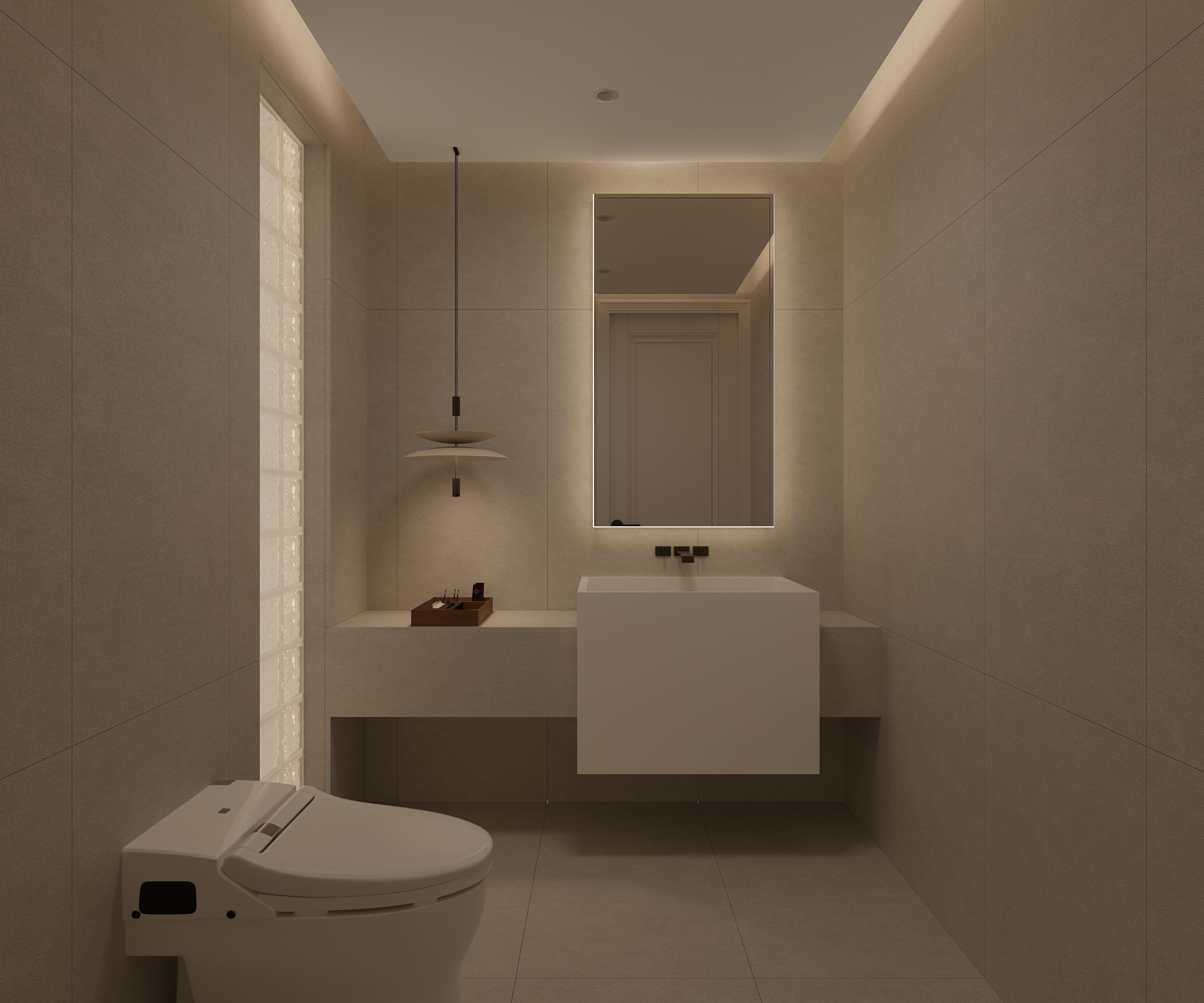 别墅轻法奶油风丨中国洛阳丨井外空间-16