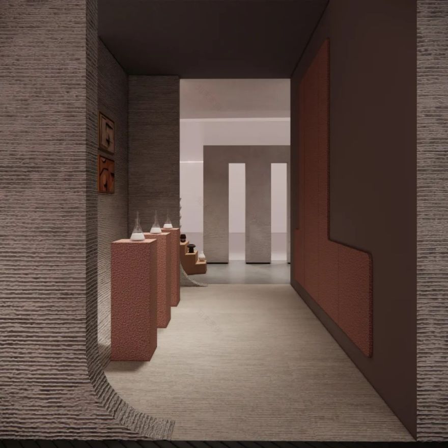 自然的艺术漫游之法意涂料展厅丨UDstudio(unoduestudio)-27