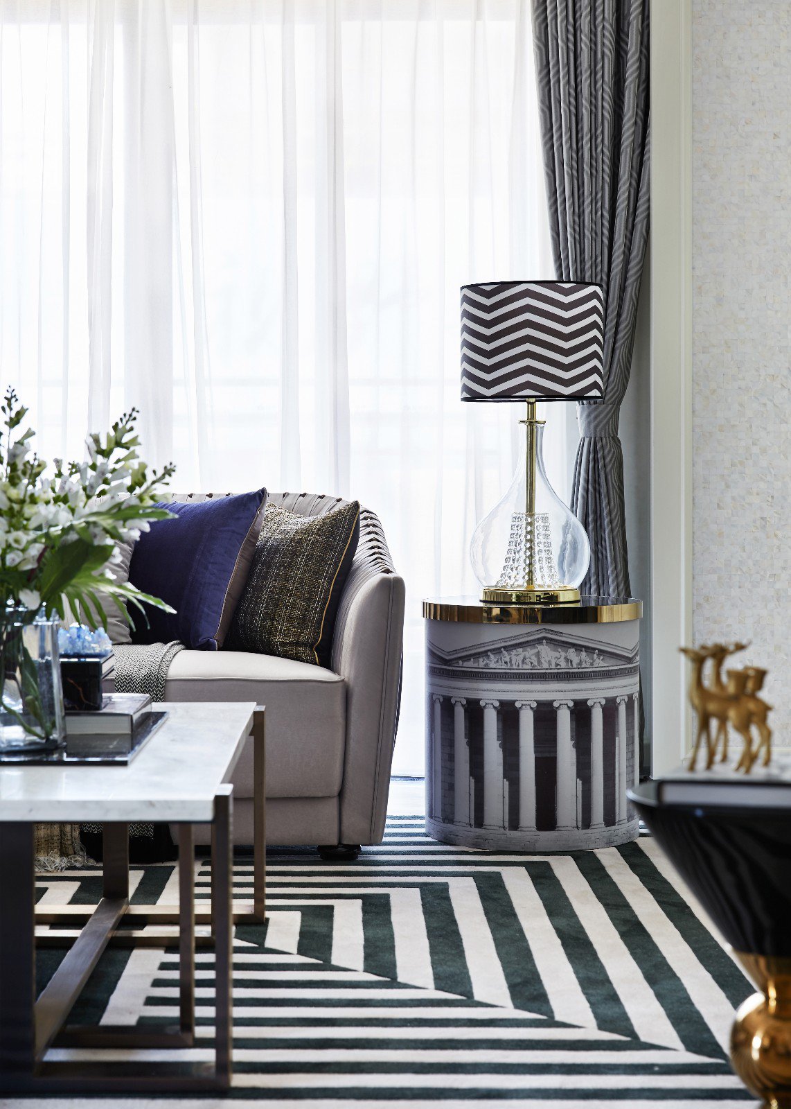 下叠——南昌334㎡绿地样板房  集艾设计-20