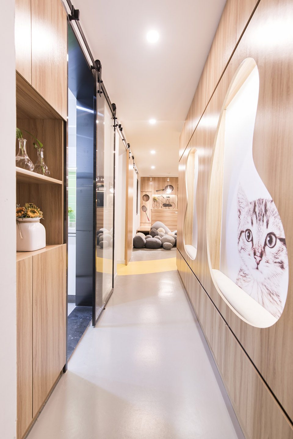 跑道之家 – 上海60平米公寓改造设计︱刘津瑞-18