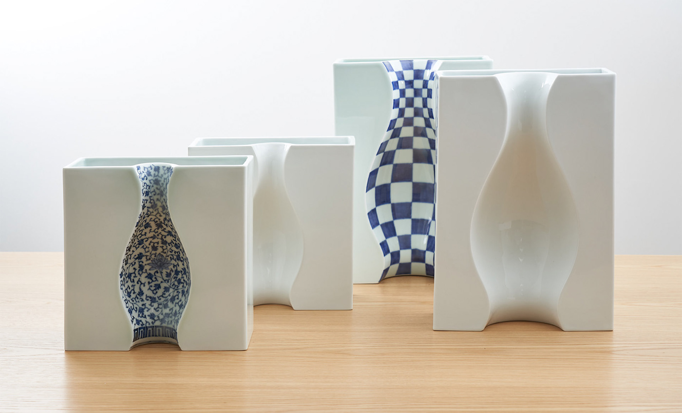 幻影花瓶 | 传统日本瓷绘技艺的现代演绎-11