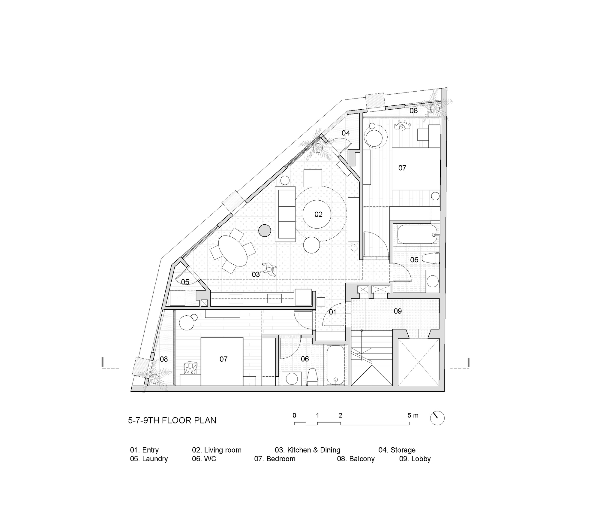 TNV 咖啡与综合大楼丨越南河内丨Comma Studio-50