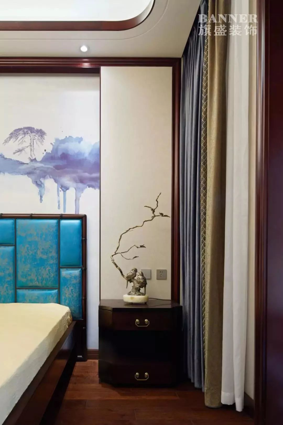 新中式家装典范 | 西安海德堡 310㎡空间设计-98