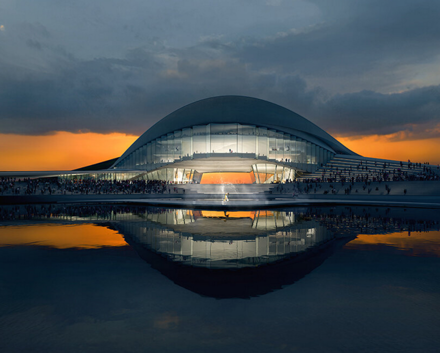 杭州钱塘湾美术馆丨中国杭州丨斯诺赫塔建筑事务所(Snøhetta)-13