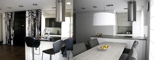 一室打造四空间室内改造项目丨Magdalena Borowiak – Wróblewska-11