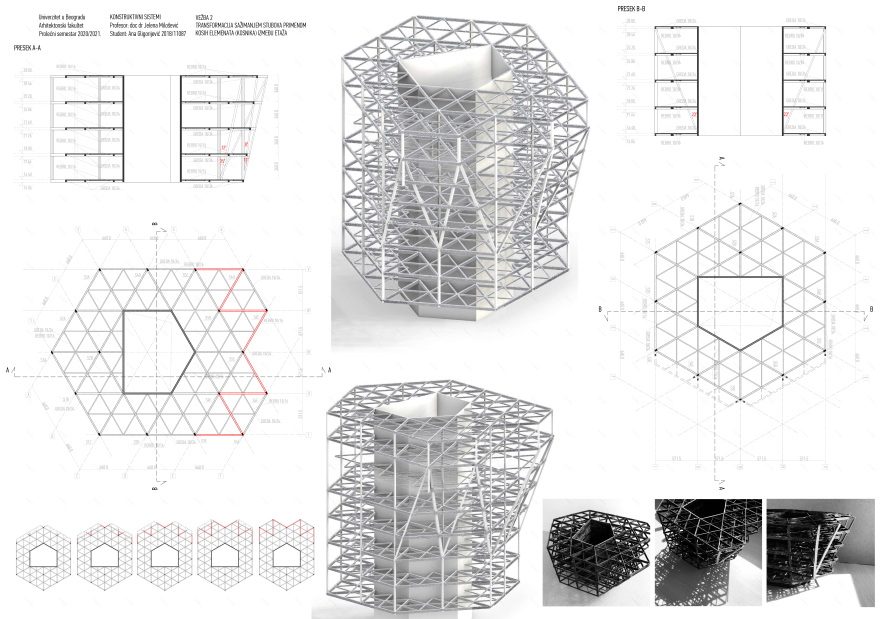建筑结构系统设计丨贝尔格莱德大学建筑学院-9