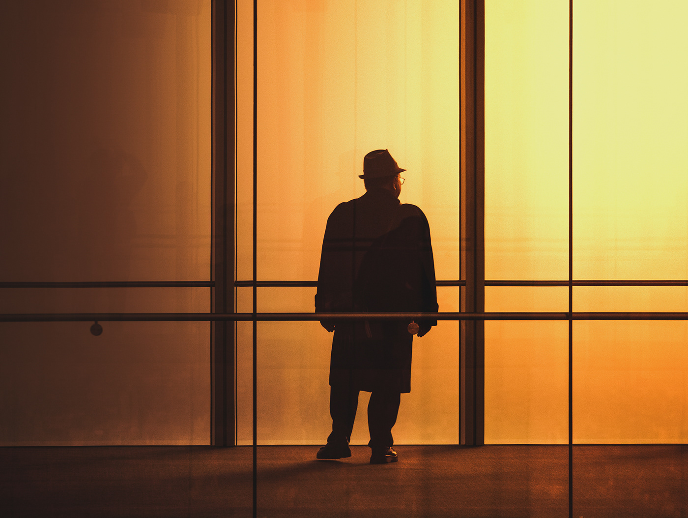 大阪日落余晖城市景观丨日本大阪-3