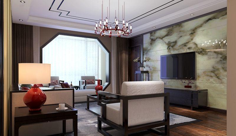 大学教授夫妇装修群力观江国际140平典雅新中式三居-15