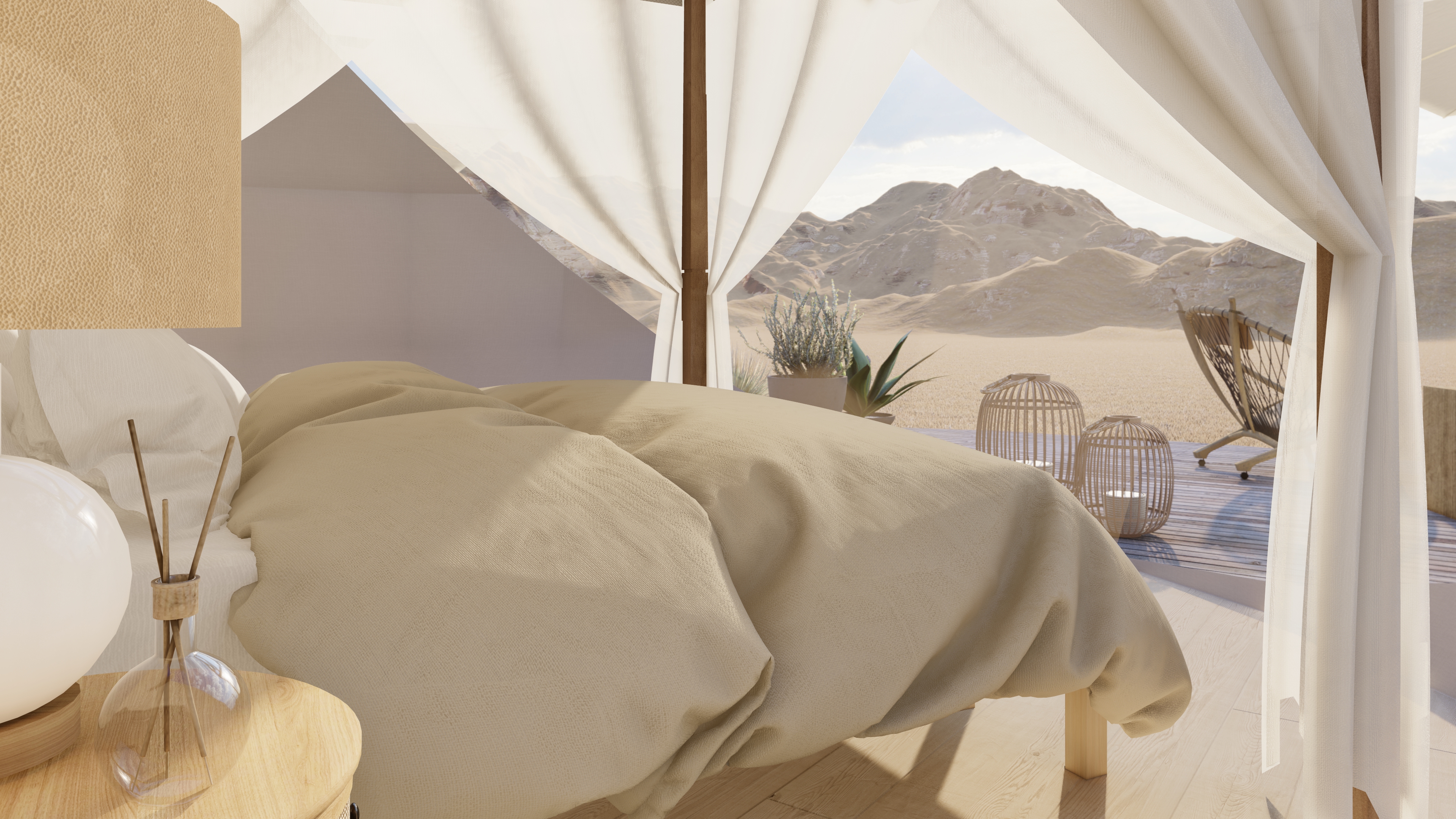 豪华露营设计与三维渲染丨美国丨Elisa Felisatti-29