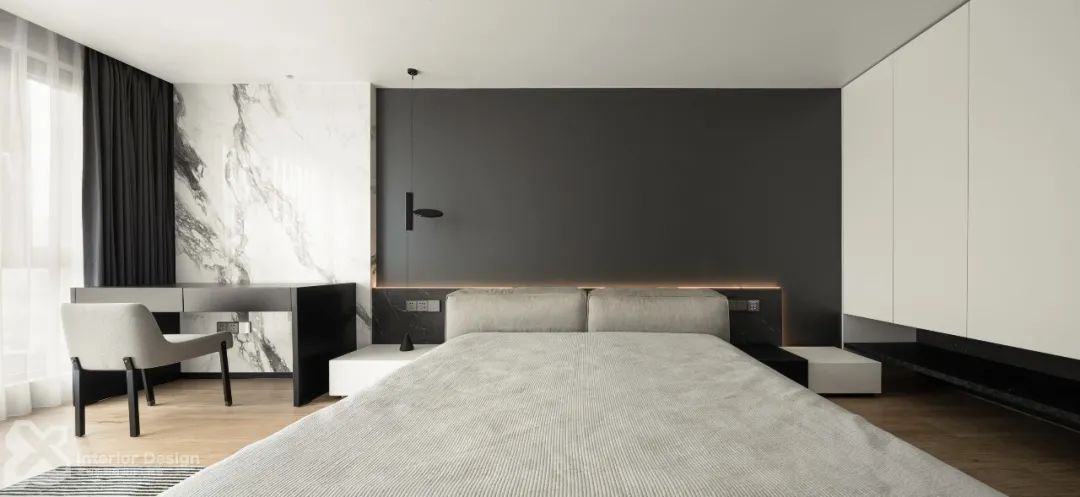 东阳 420㎡极简复式,黑白灰构建纯粹空间-74