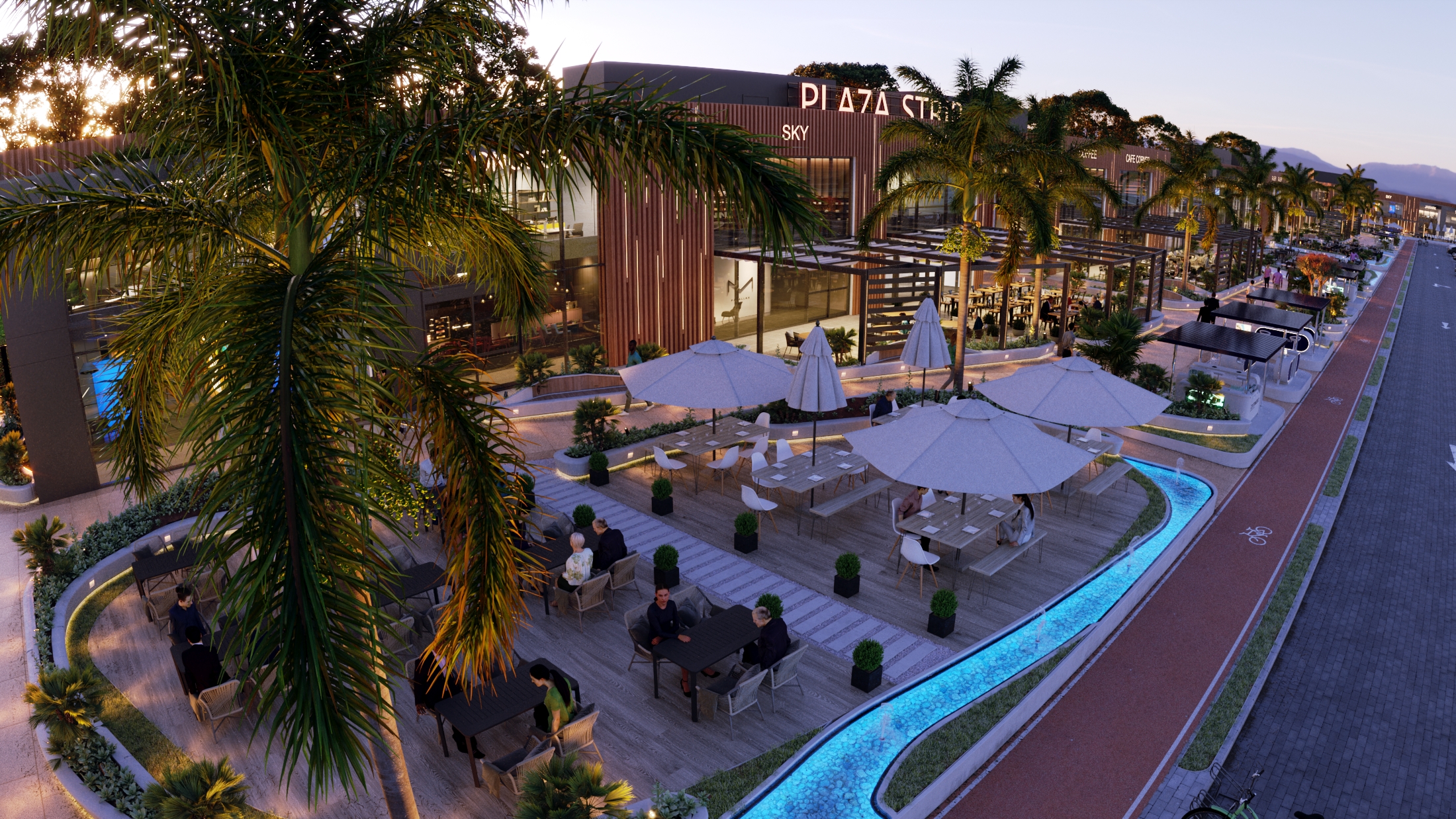 PLAZA STRIP 旅游步道丨埃及丨Jawark Designs-16