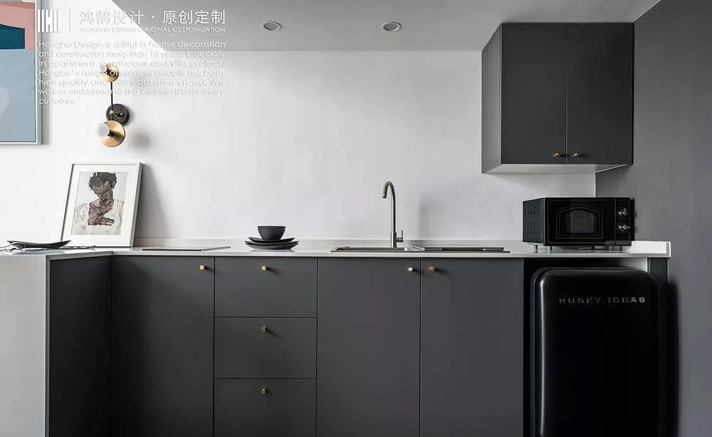 绍兴鸿鹄设计 · 60㎡独居 loft公寓,多功能空间改造-17