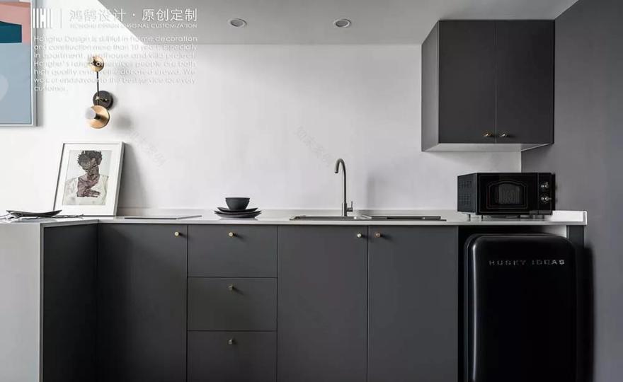 绍兴鸿鹄设计 · 60㎡独居 loft公寓,多功能空间改造-17