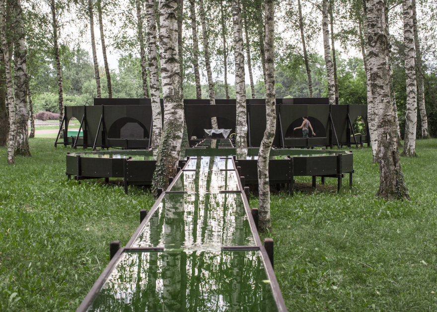 螺旋藻水景喷泉 / Leopold Banchini Architects with Daniel Zamarbide-2