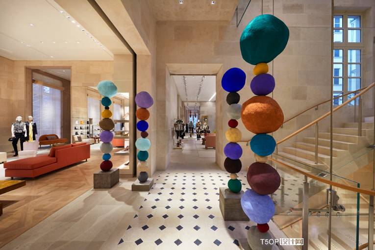 巴黎1400平方Louis Vuitton Maison(路易威登之家)设计-6