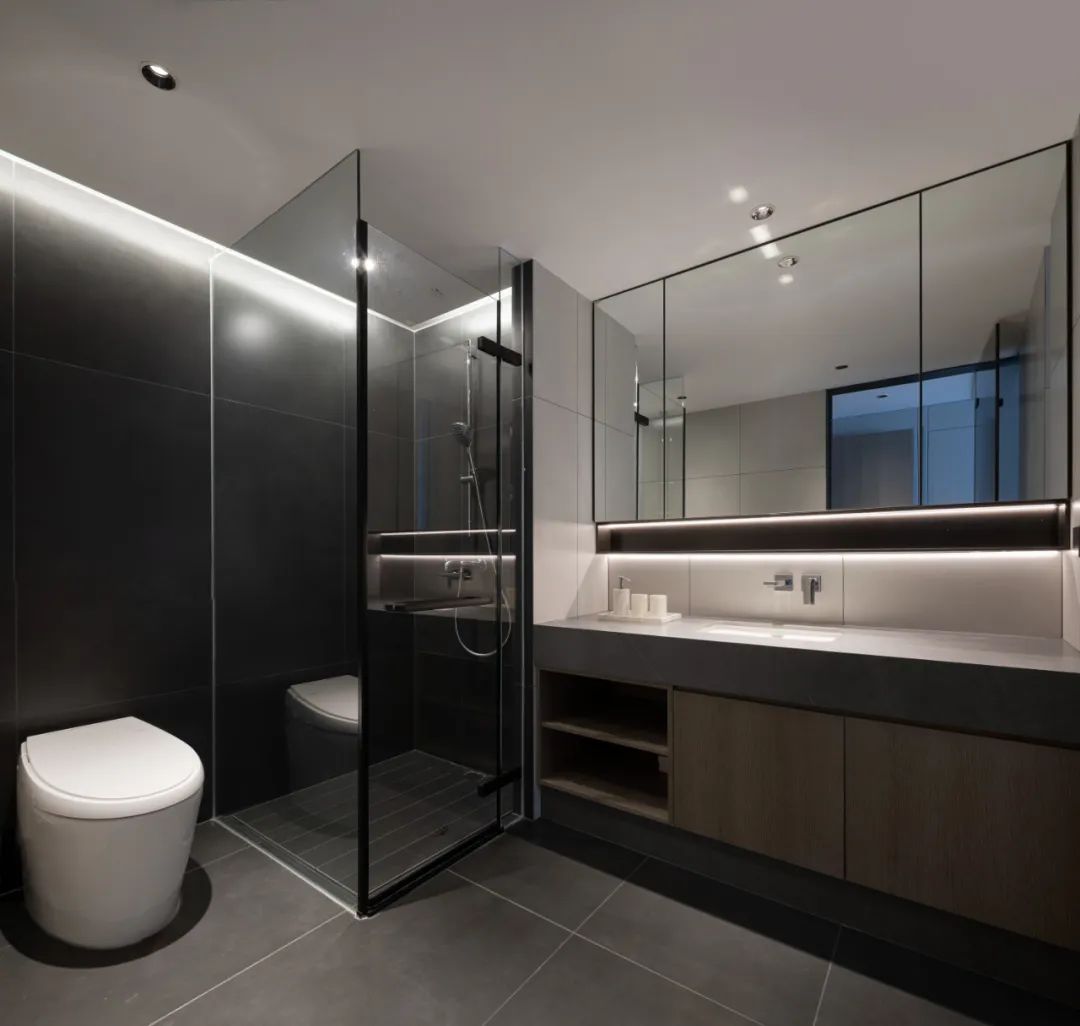 山水国际 · 现代轻奢的宁静家居空间丨中国杭州丨品冠设计-23