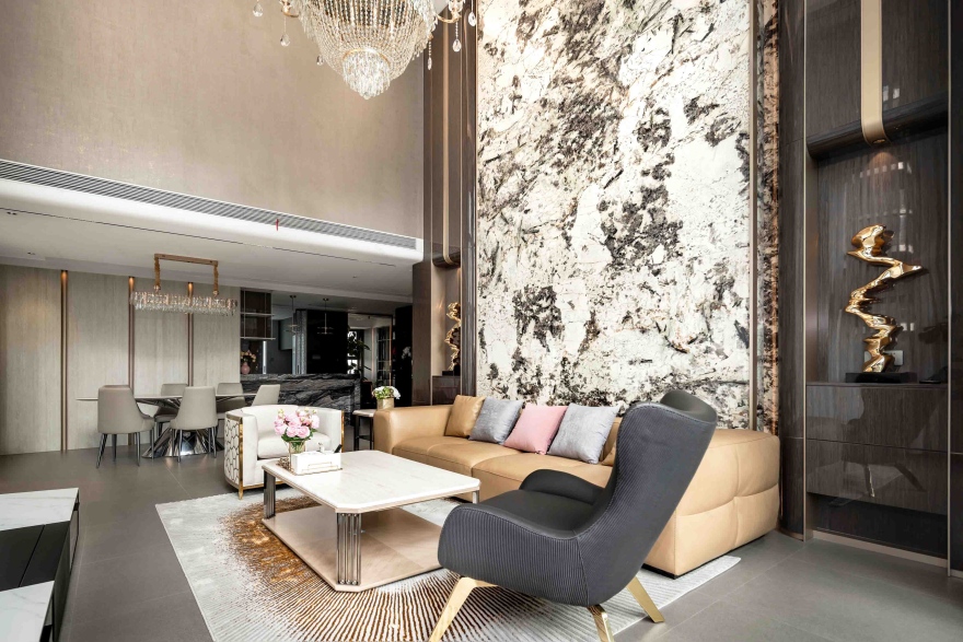 常州 225m²墅境大平层,都市雅奢之所丨中国常州丨星艺装饰全案设计中心-18