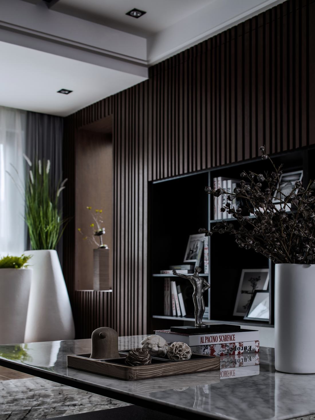 黑白灰的极简诗意：最in新中产的装修新风尚‖尚层装饰-21