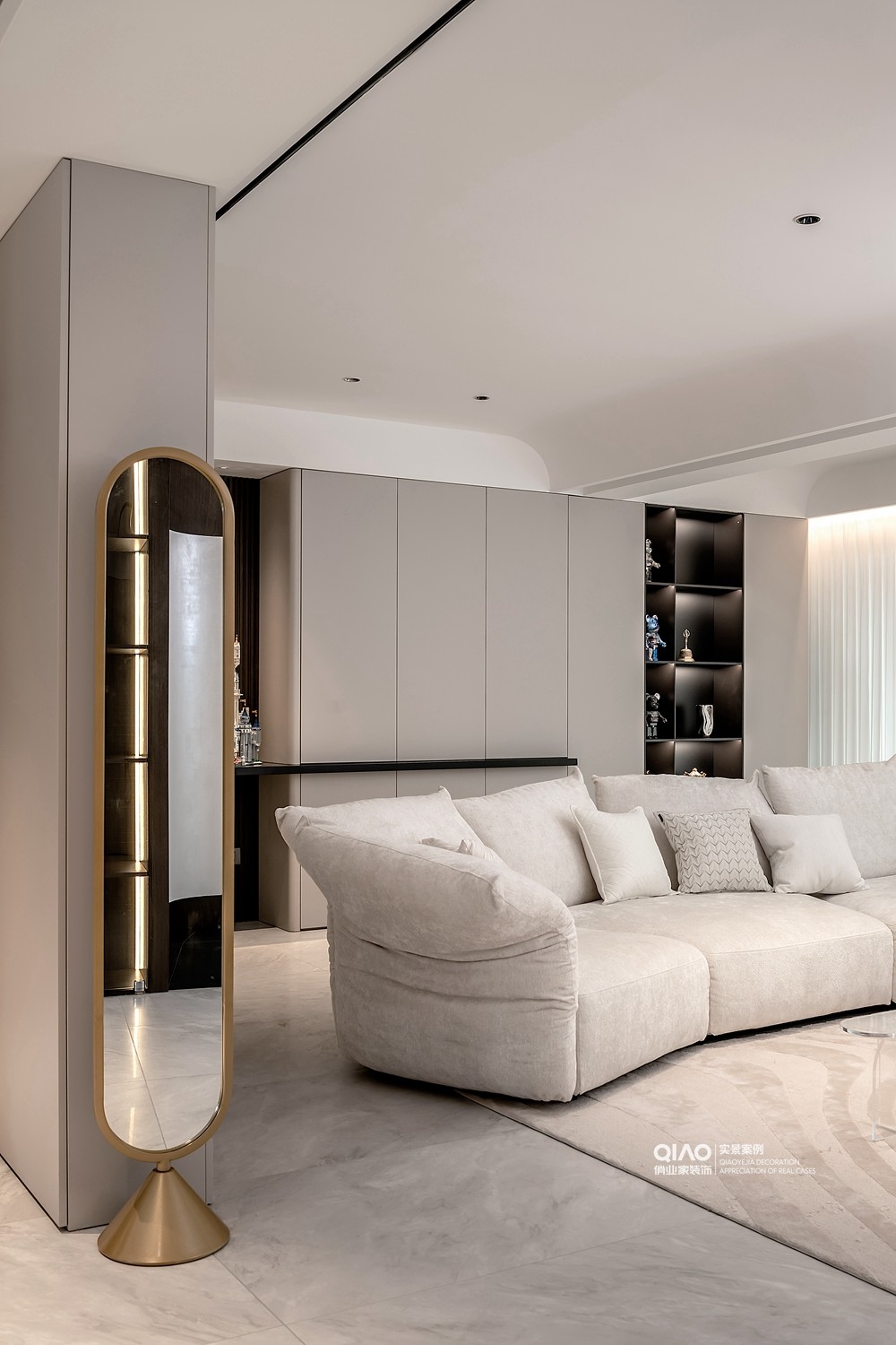 重庆龙湖尘林间现代风格装修案例丨中国重庆丨重庆俏业家装饰-22