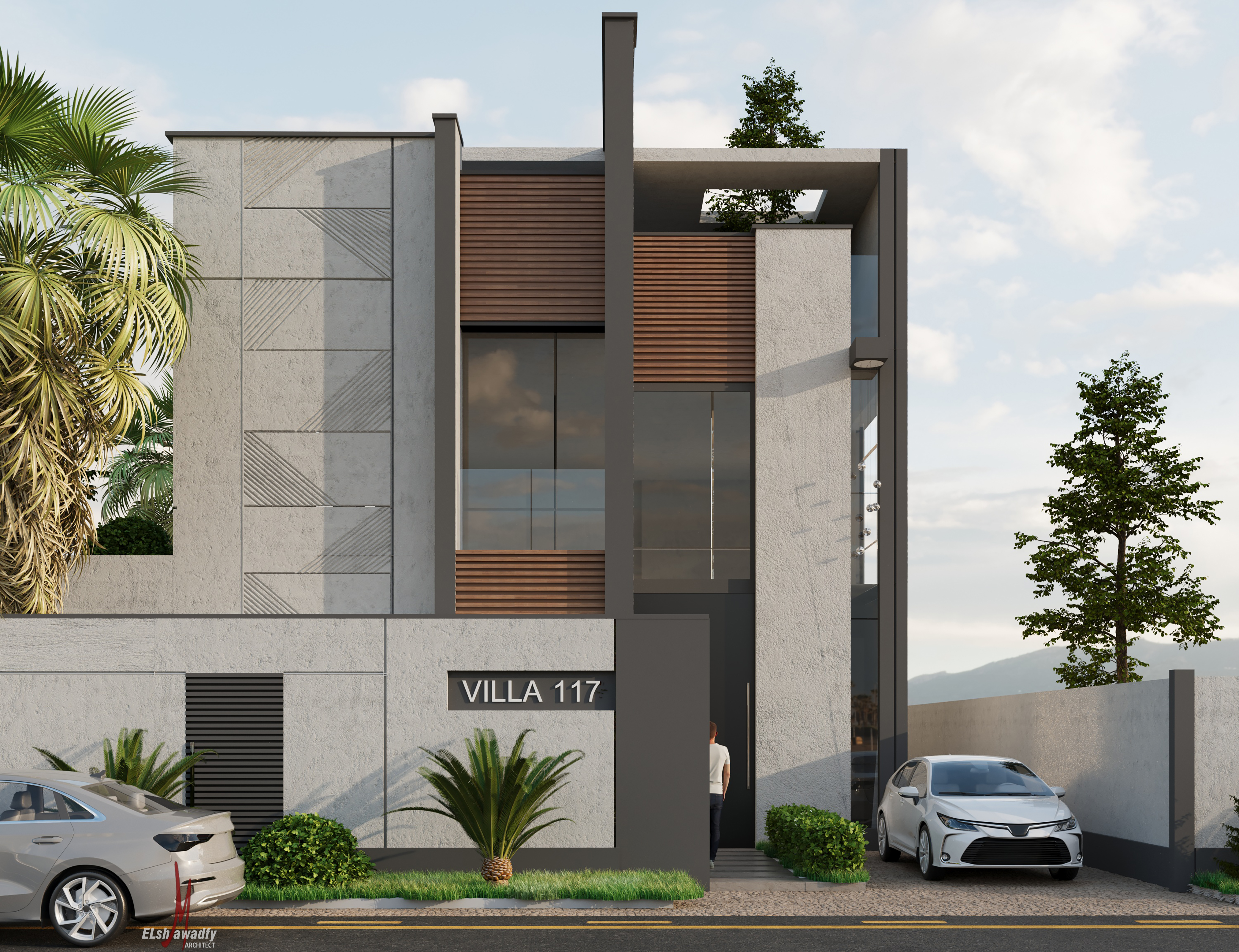 现代别墅 利雅得丨沙特阿拉伯利雅得丨Zone Architectural Design-6