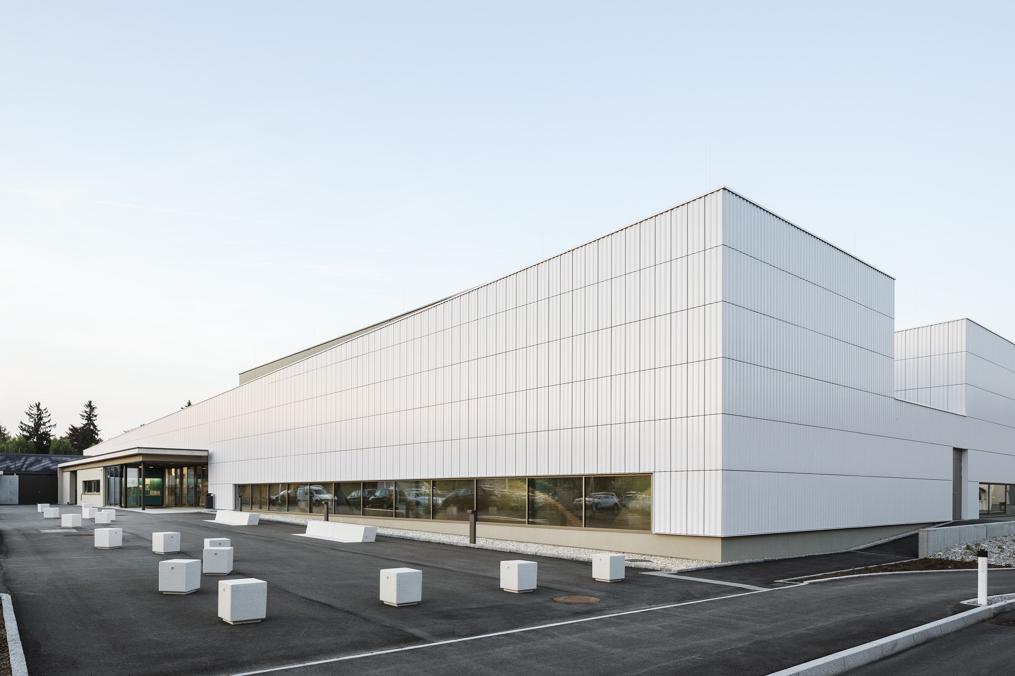 体育馆(Gärtner+Neururer丨体育馆丨Hallenbad Ried Im Innkreis Sauna and Pool)-18