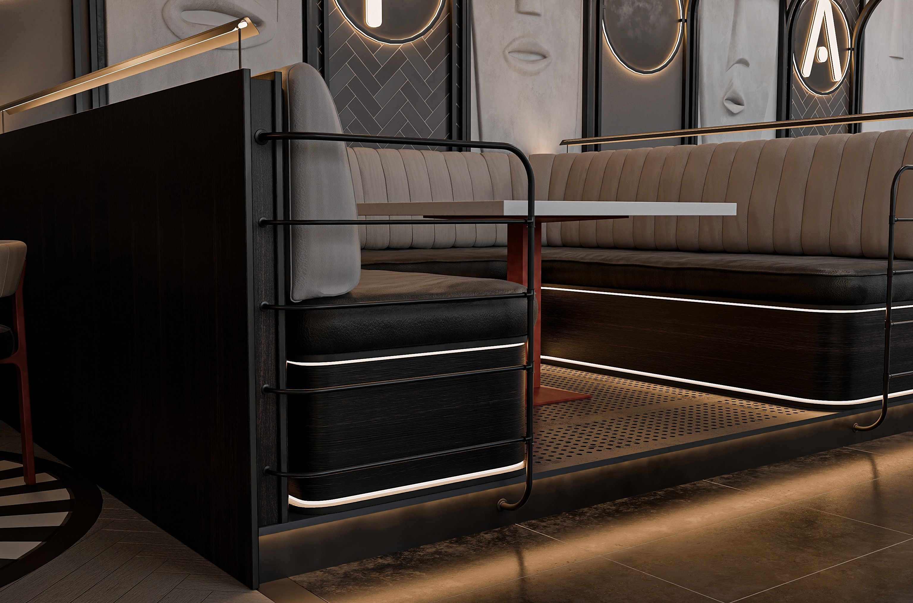 工业风咖啡店-30