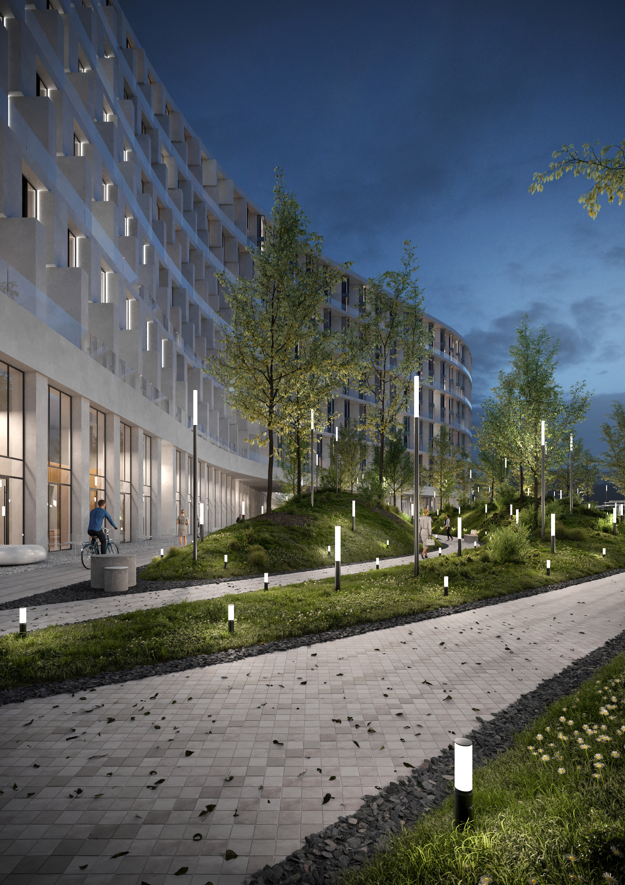 Derbenevskaya 滨水住宅综合体丨Tsimailo Lyashenko and Partners-13