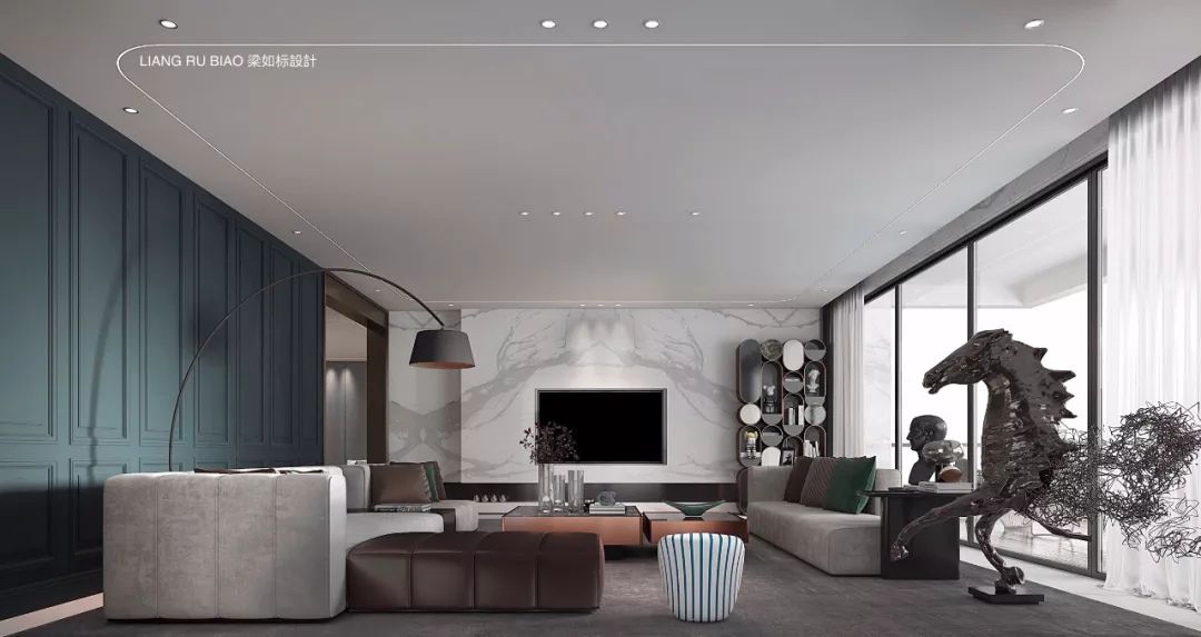 广州德馨装饰梁如标 | 轻奢有度•精致无别-35