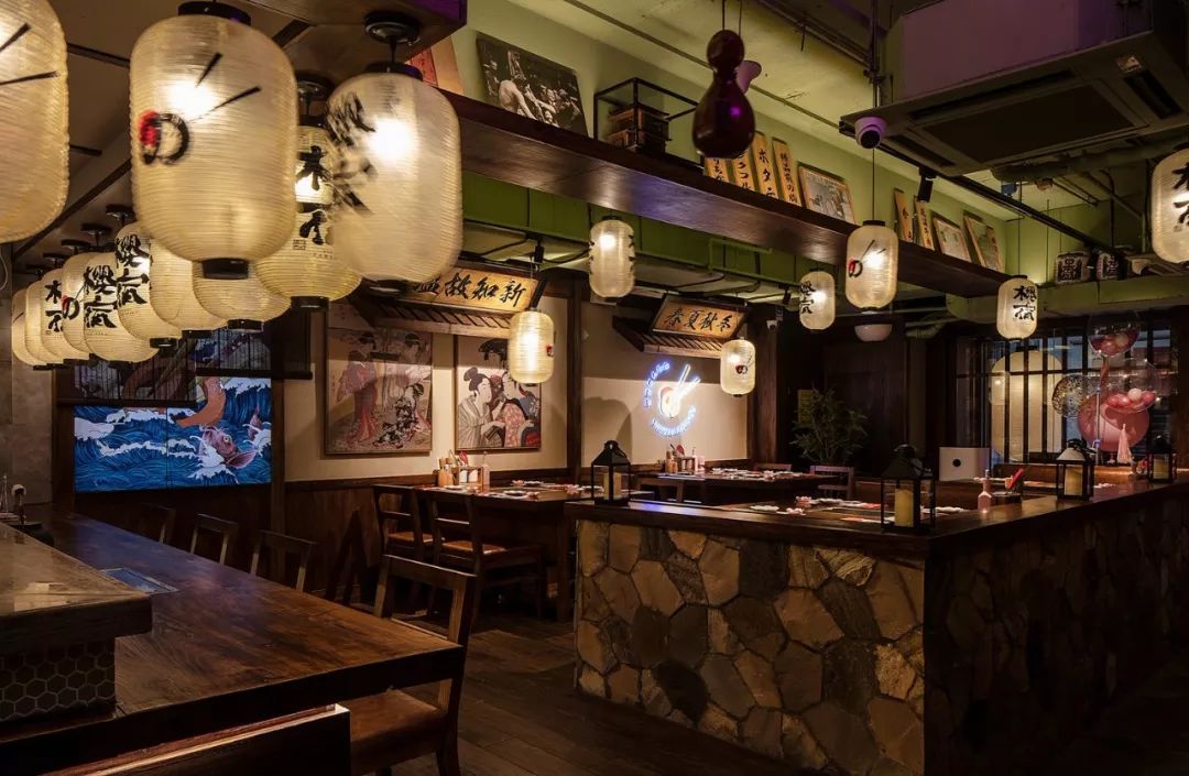 樱宿烧肉 | 北京 200㎡日式餐厅设计，打造居酒屋风格美食空间-33