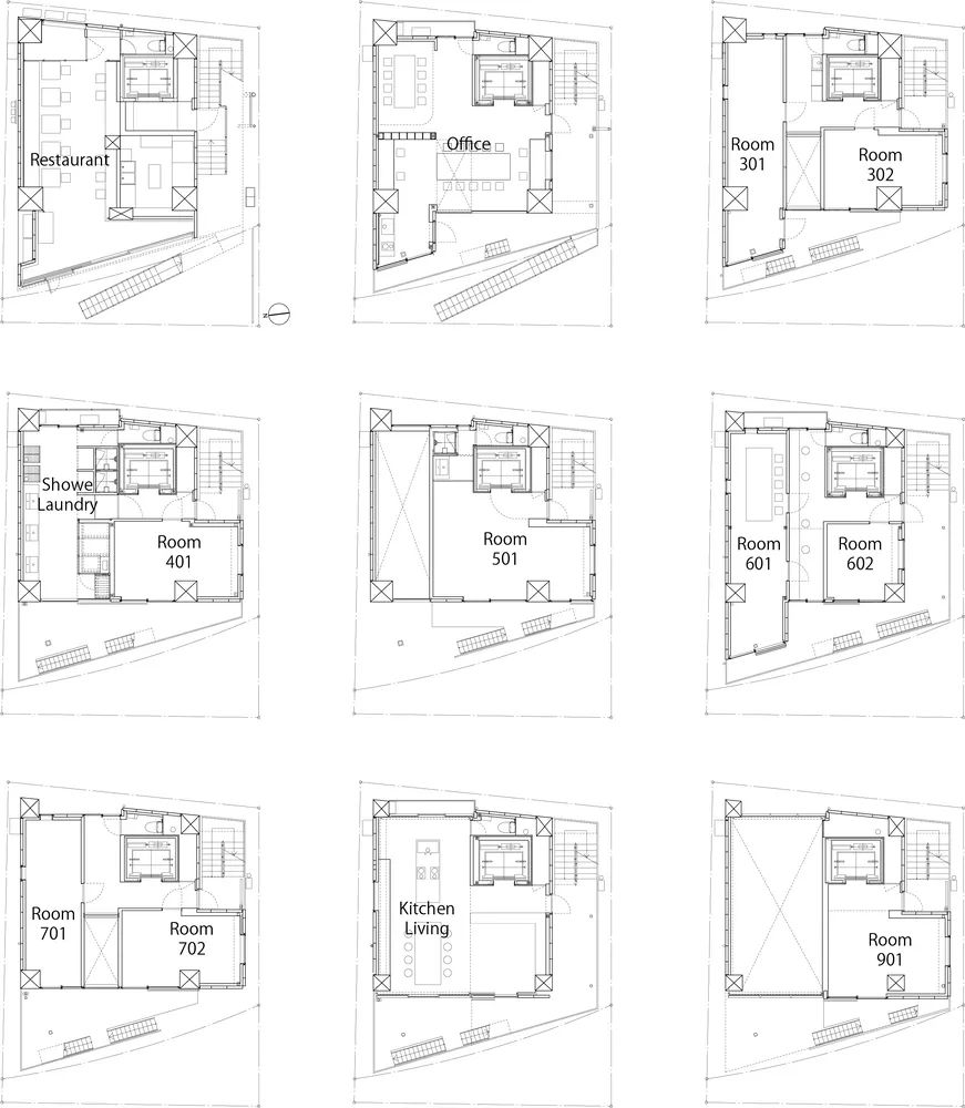 东京 SHAREtenjincho 多用途建筑丨日本东京-34