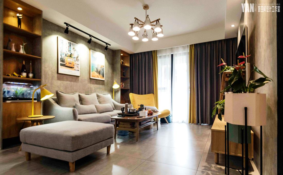 
北欧99平米四房两厅两卫一阳台 -6