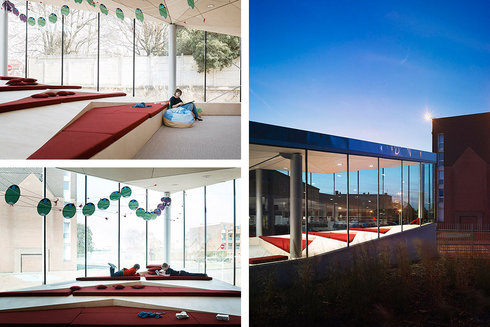 法国 La Madeleine 媒体图书馆,工业风与温暖环境的完美融合-30