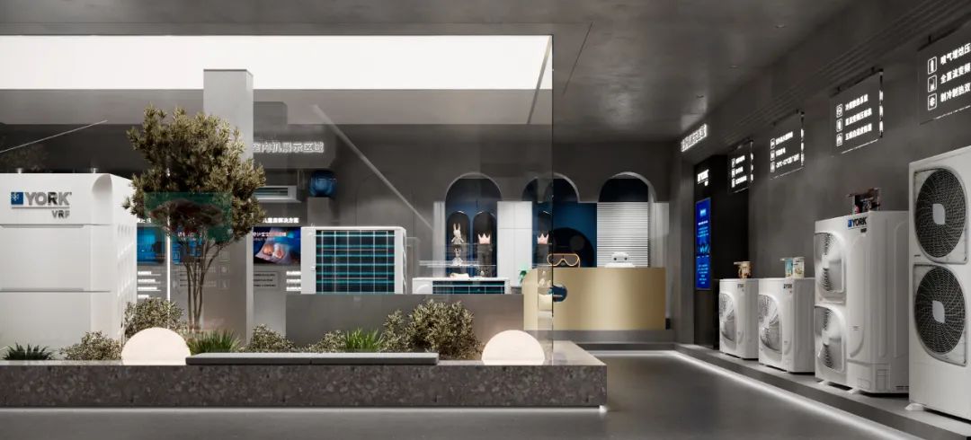 约克 VRF 中央空调城市展示中心丨中国常德丨周笙笙全案设计工作室-35