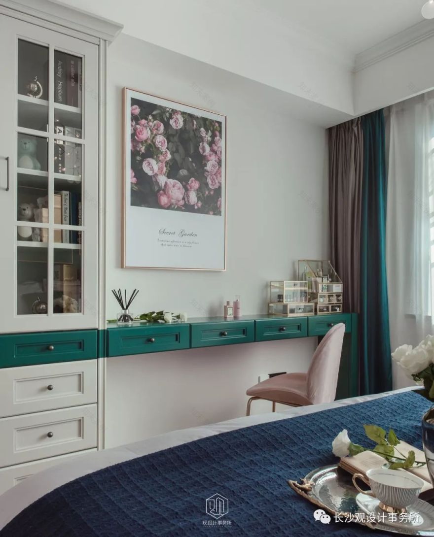 复古绿丝绒,摩登与怀旧共生-44