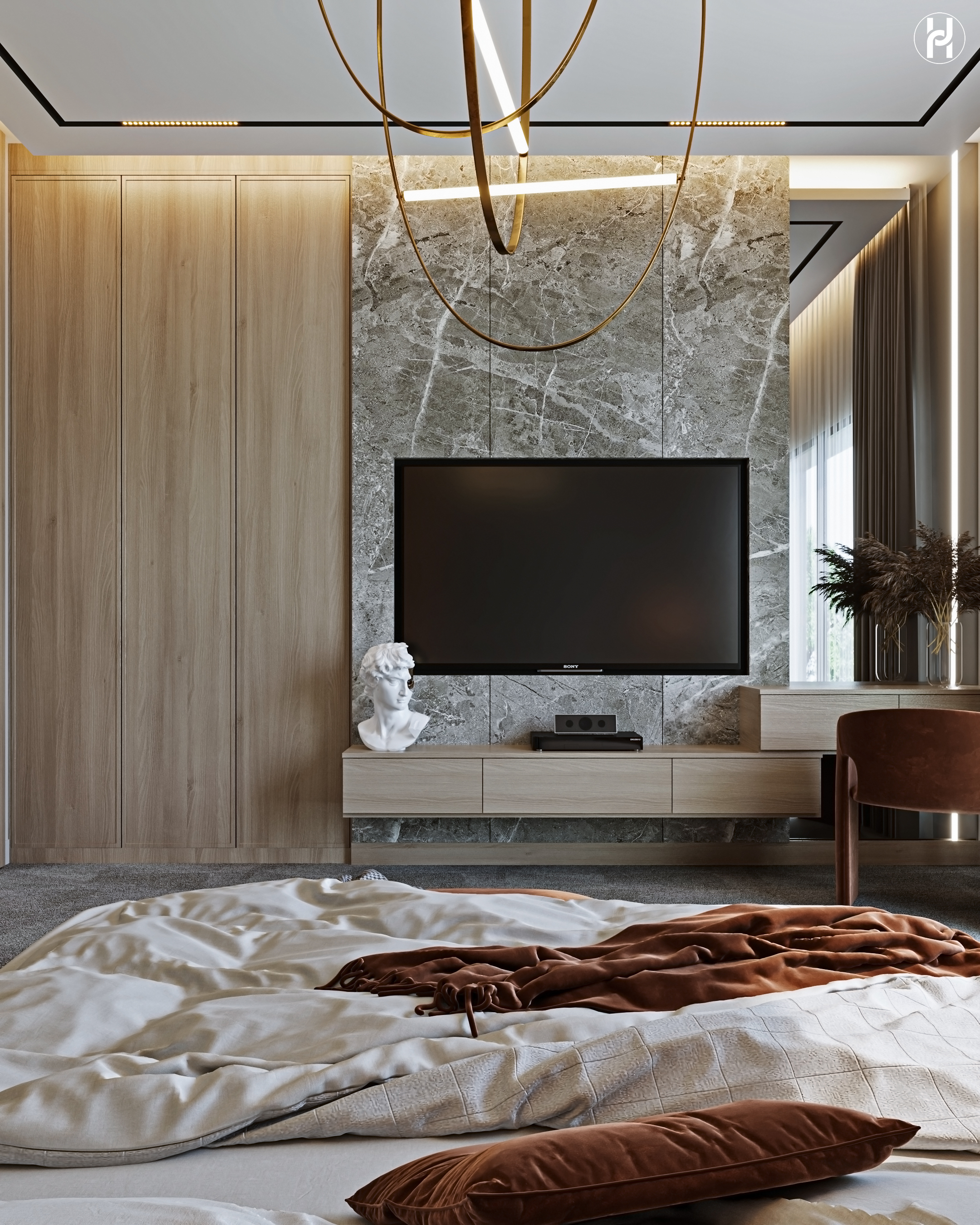 现代卧室（摇滚）丨Marwa Salah-5