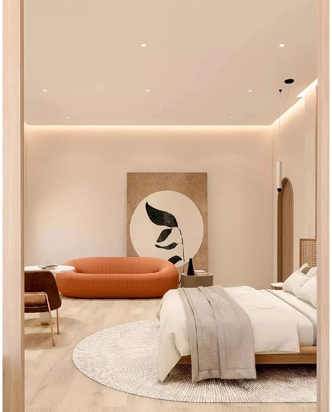 月子中心装修案例,打造温柔“她乡”丨中国杭州丨杭州领众装饰-31