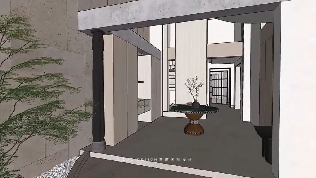 尊道新作|合肥『文一·塘溪津门』1000㎡折衷主义别墅，专治豪宅审美疲劳。-48