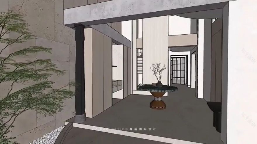 尊道新作|合肥『文一·塘溪津门』1000㎡折衷主义别墅,专治豪宅审美疲劳。-48