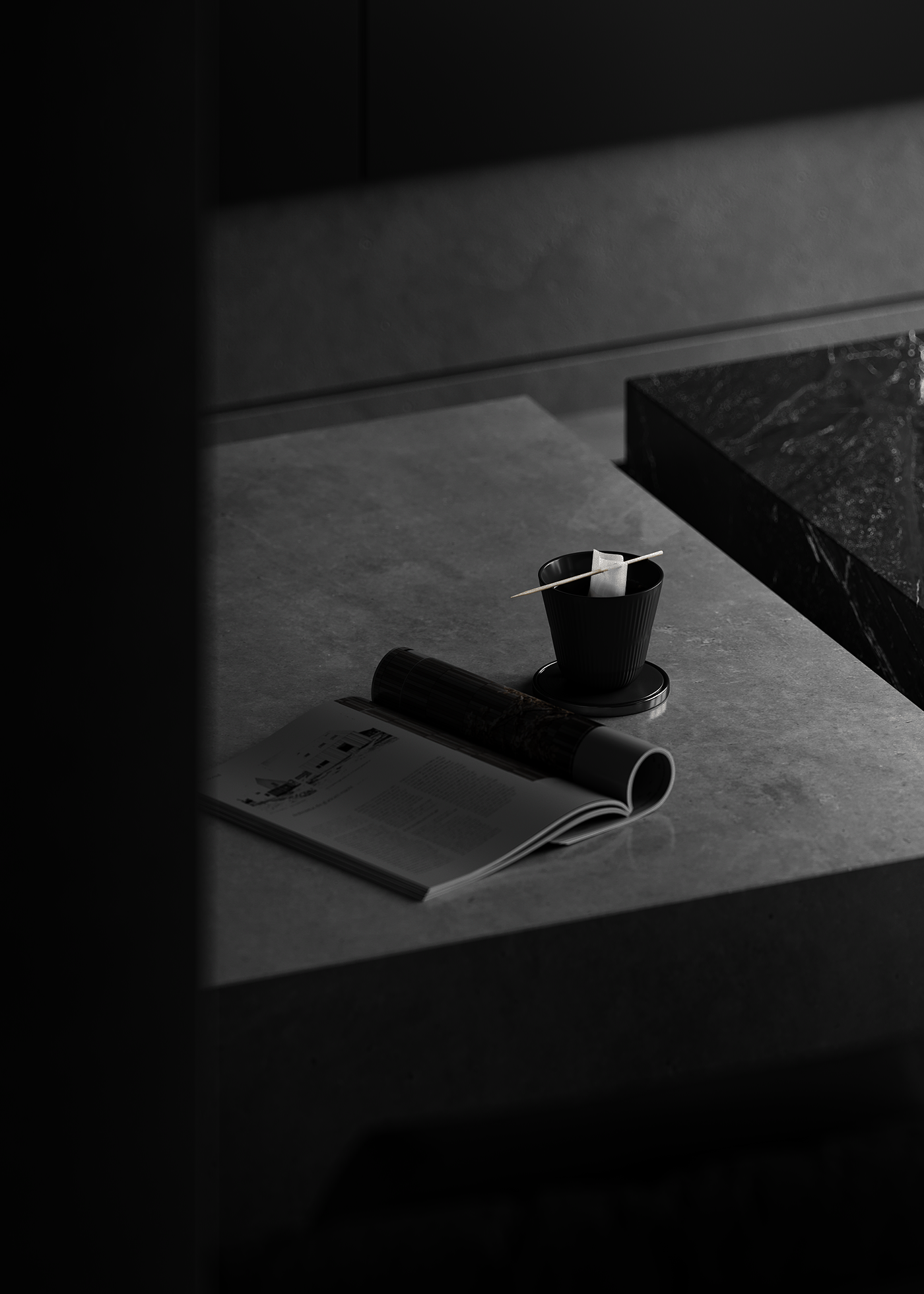 130平 高级黑色系空间，超赞！-30