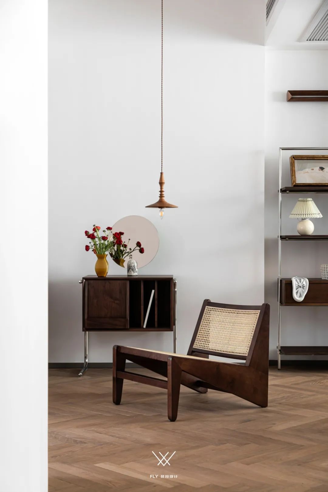 小资情调的北美黑胡桃之家丨菲拉设计-4