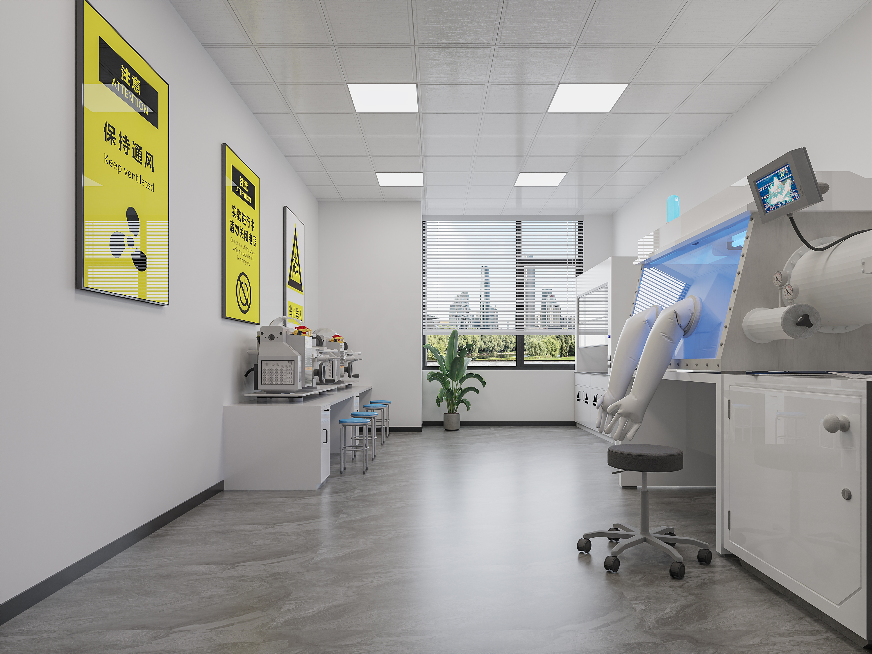 科研办公 一个现代简约的办公生活环境-5