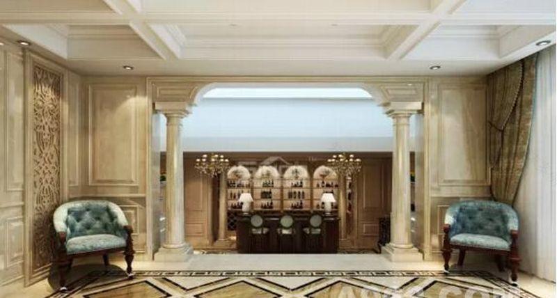 海上湾独栋别墅,简欧风格诠释奢华大气-6