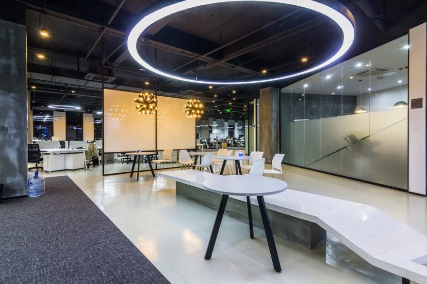 拜腾南京基地办公空间 | 工业风智能办公的典范-94