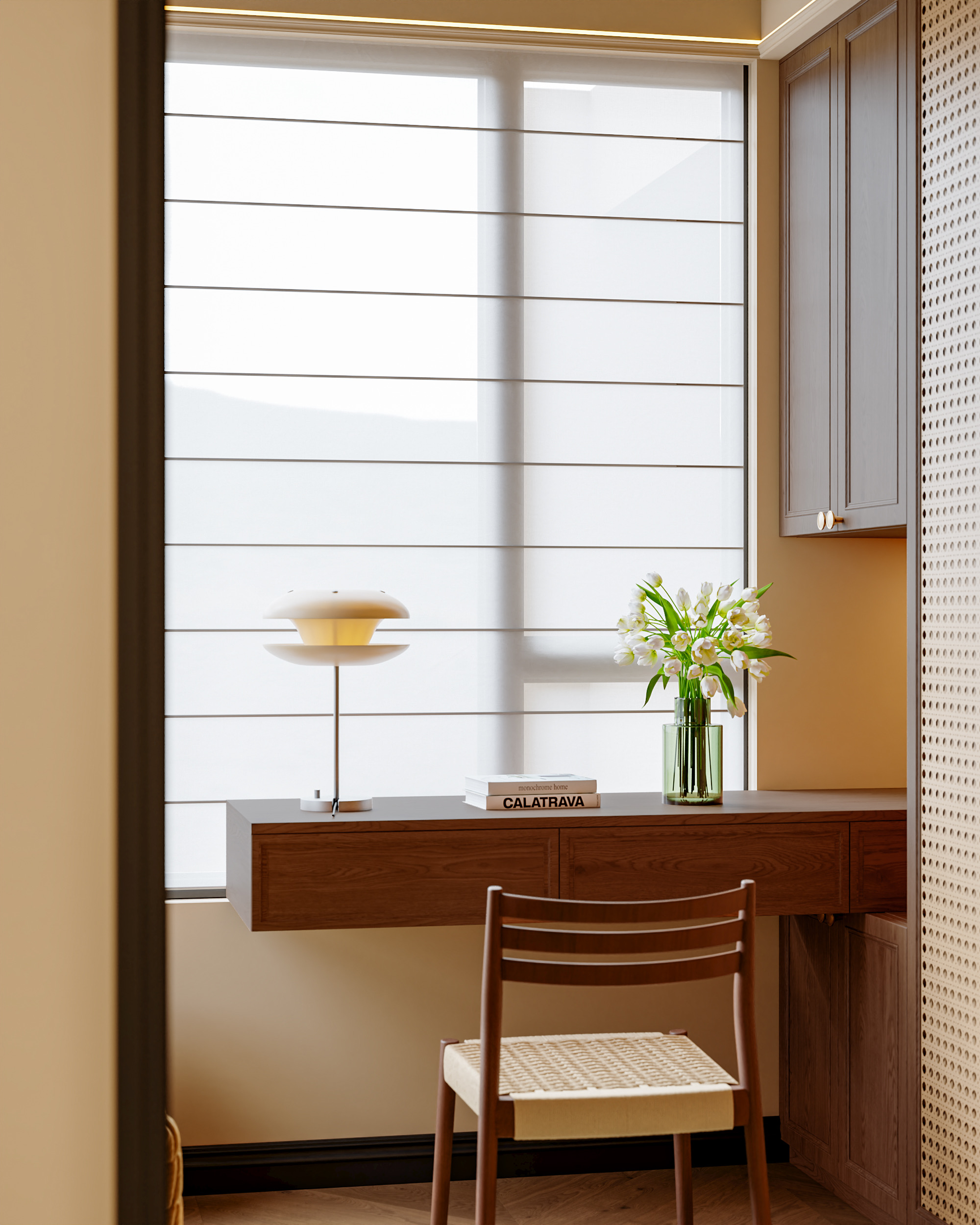 坚厅90平米小户型设计-中古案例-5