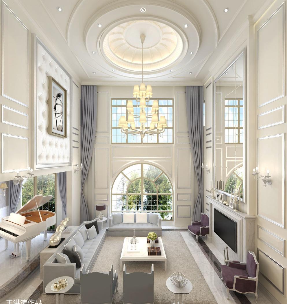 
白色欧式别墅 -3