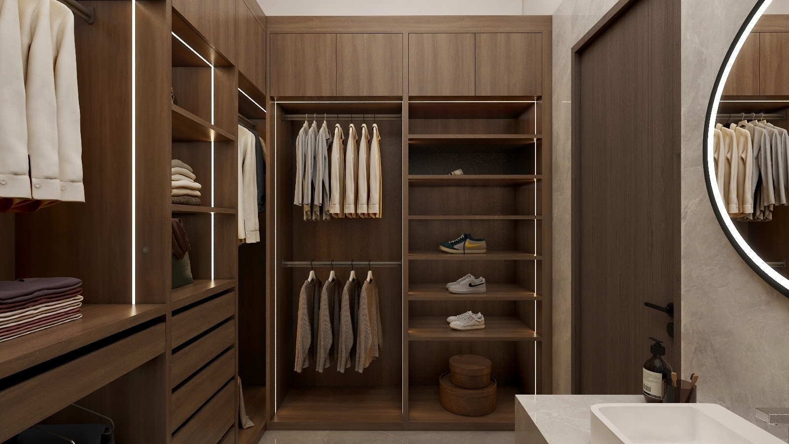 LM Project. Walk-In & Bathrooms Design-13