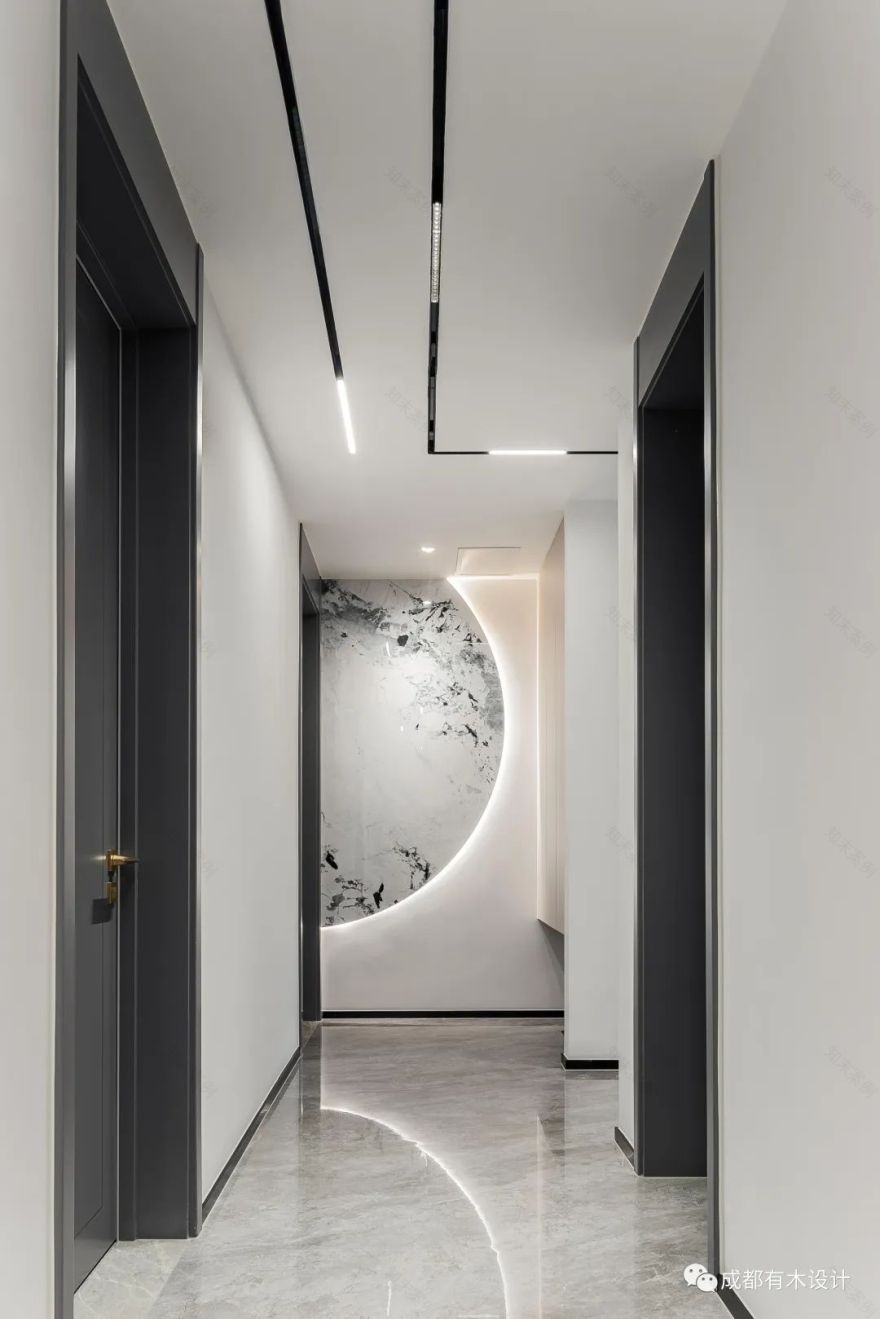 成都国宾雅集轻奢大平层丨中国成都丨有木设计-80