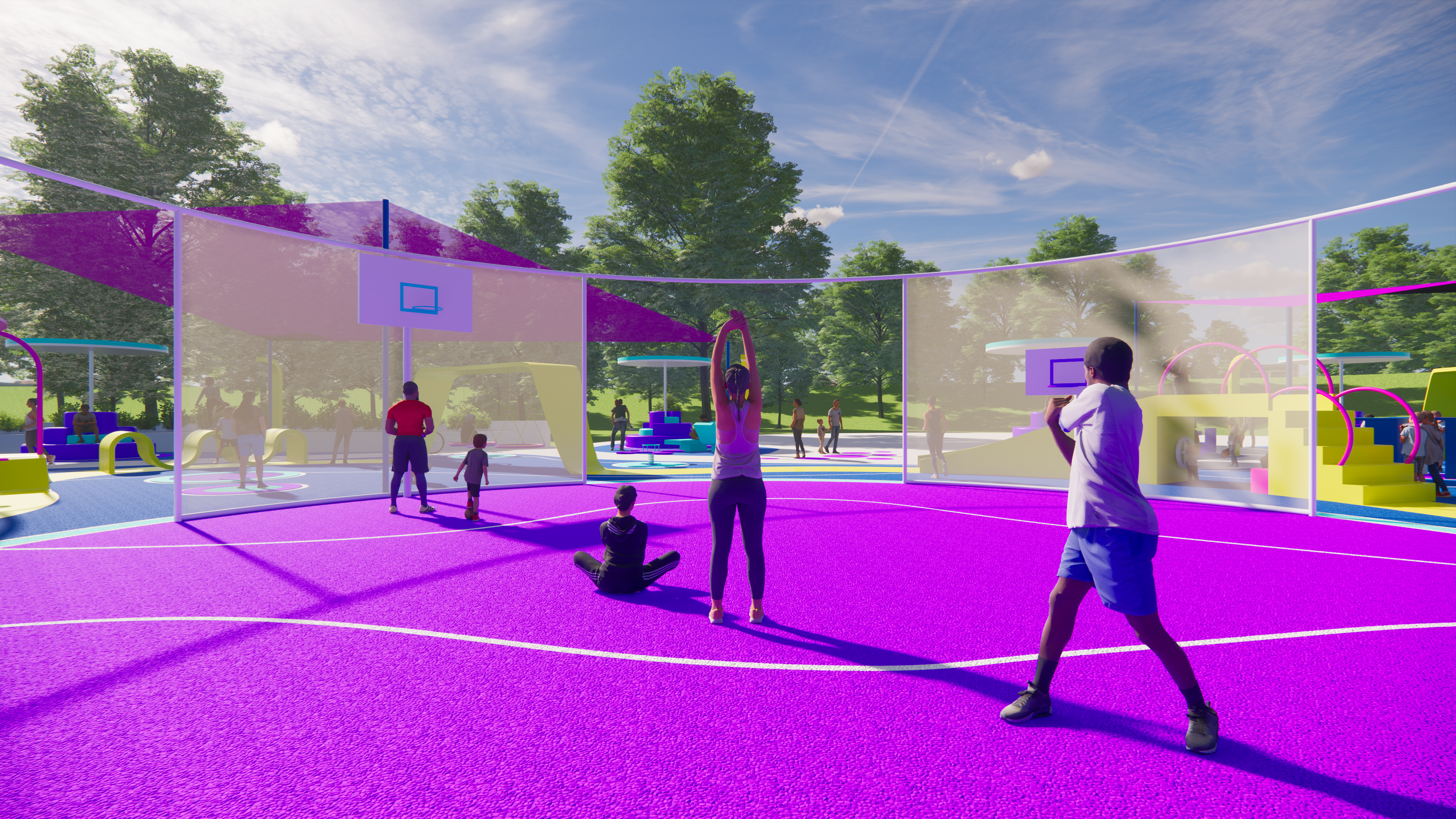 Waller Park（沃勒公园）包容性游乐空间-12