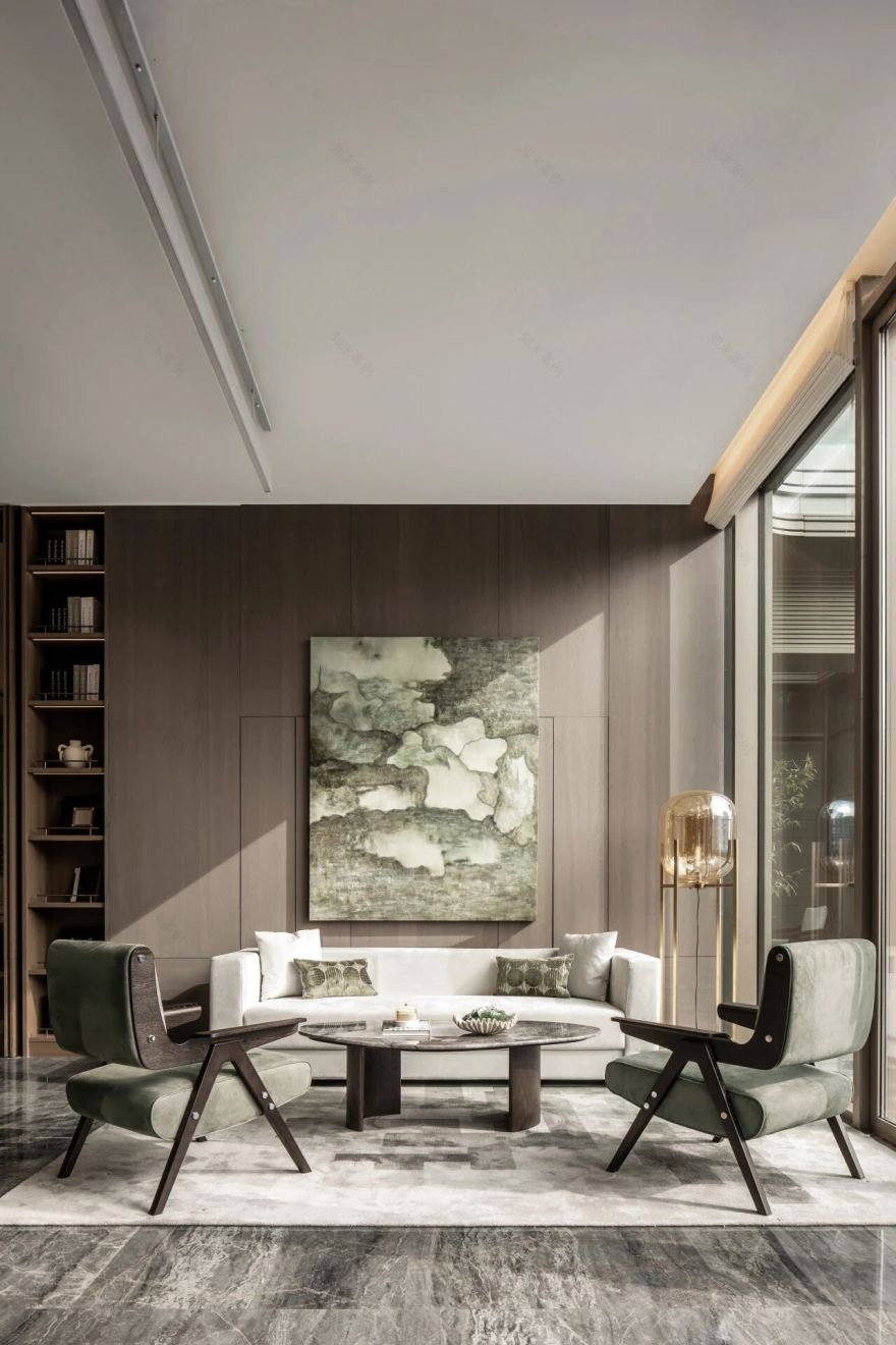 千乘润府社区会客厅丨中国山东丨深圳共时设计-30