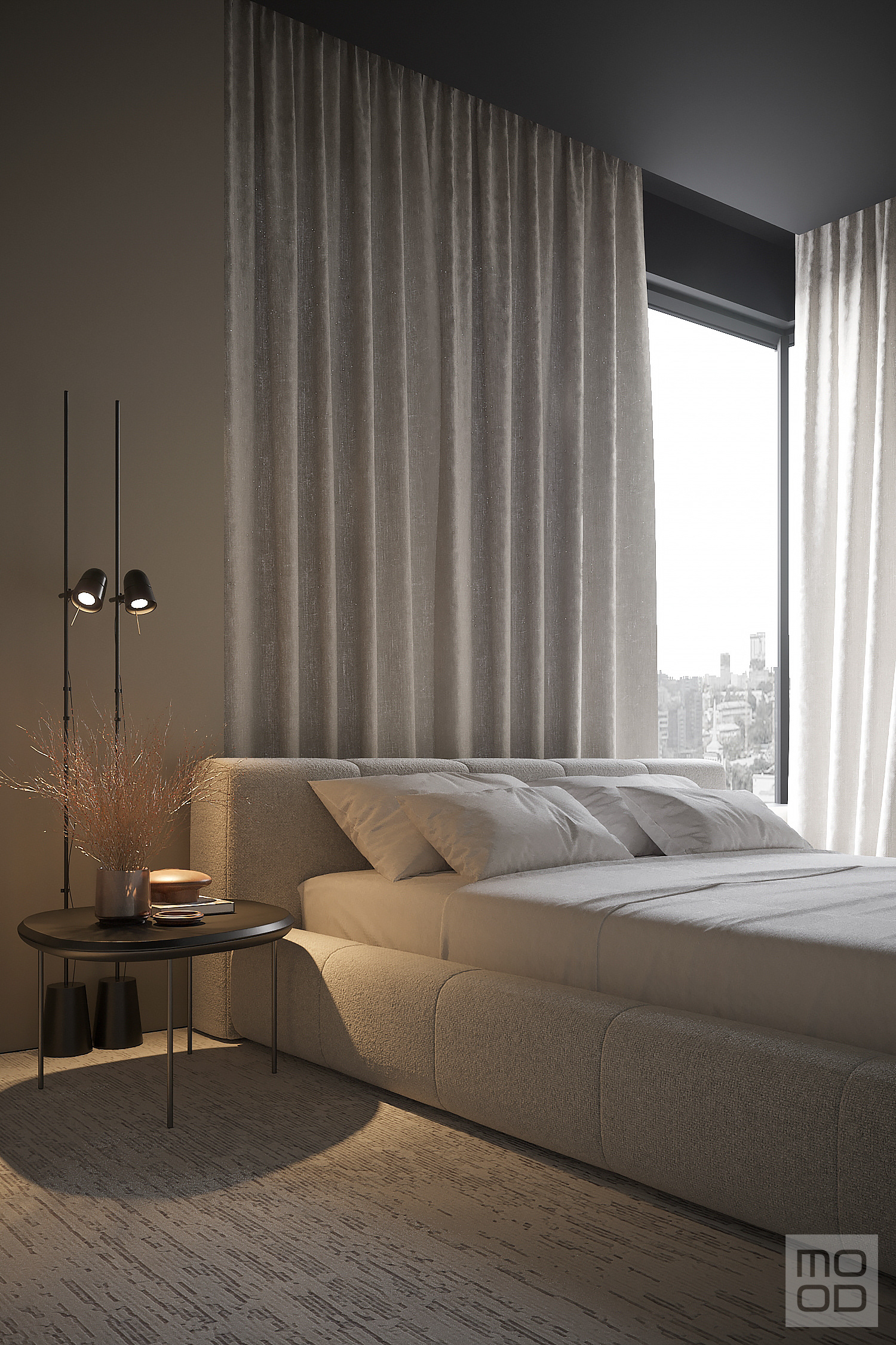 soft monochrome apartment-24